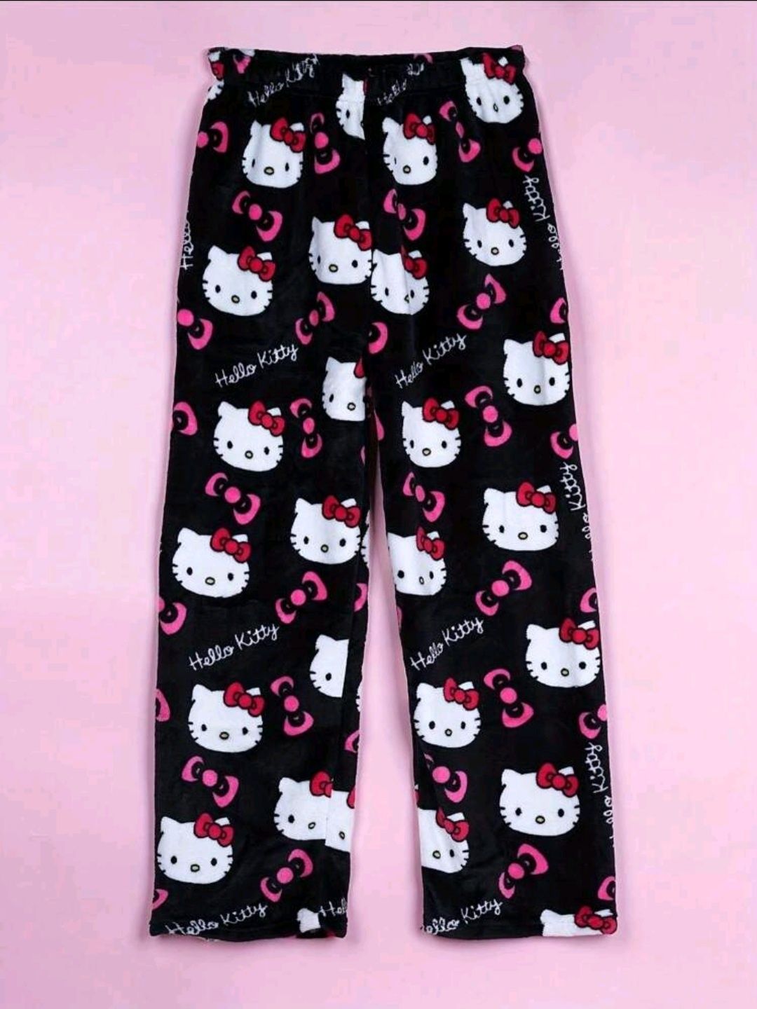 Nowe HELLO KITTY pluszowe spodnie (szybka wysyłka)