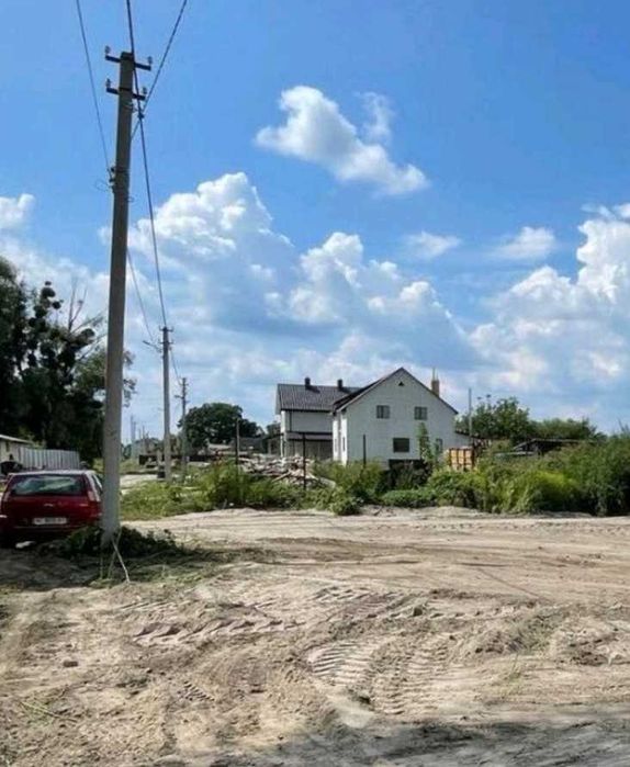 Гнідин. 8сот під забудову, житлова забудова, комунікації, 4км Київ