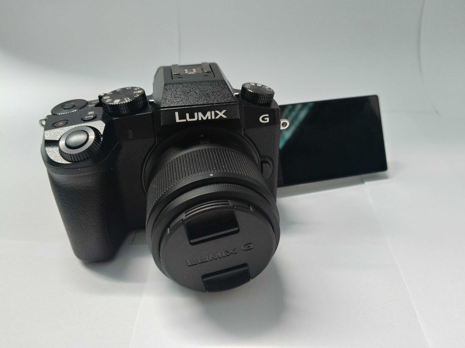 Camara Panasonic Lumix DMC-G7 4K com GARANTIA até 30/01/2027 como NOVA