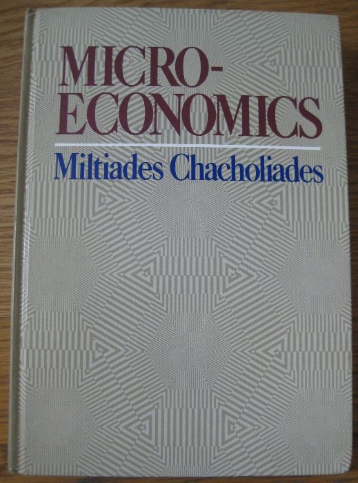 Microeconomics - Miltiades Chacholiades em Inglês