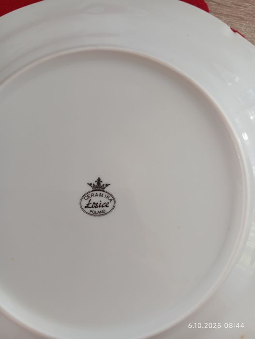 Zestaw talerzy ceramika Łosice