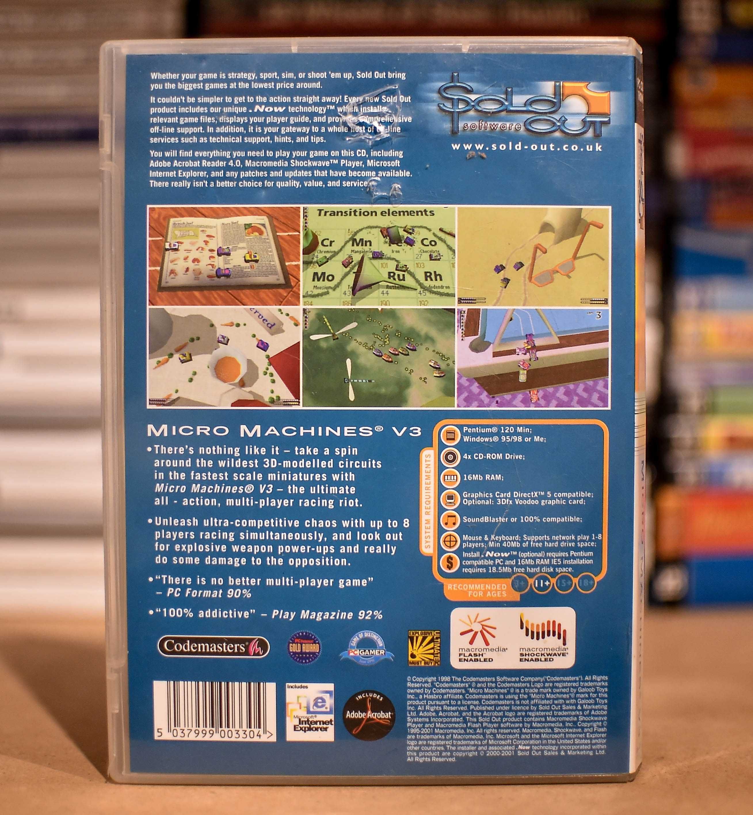 PC # Micro Machines V3