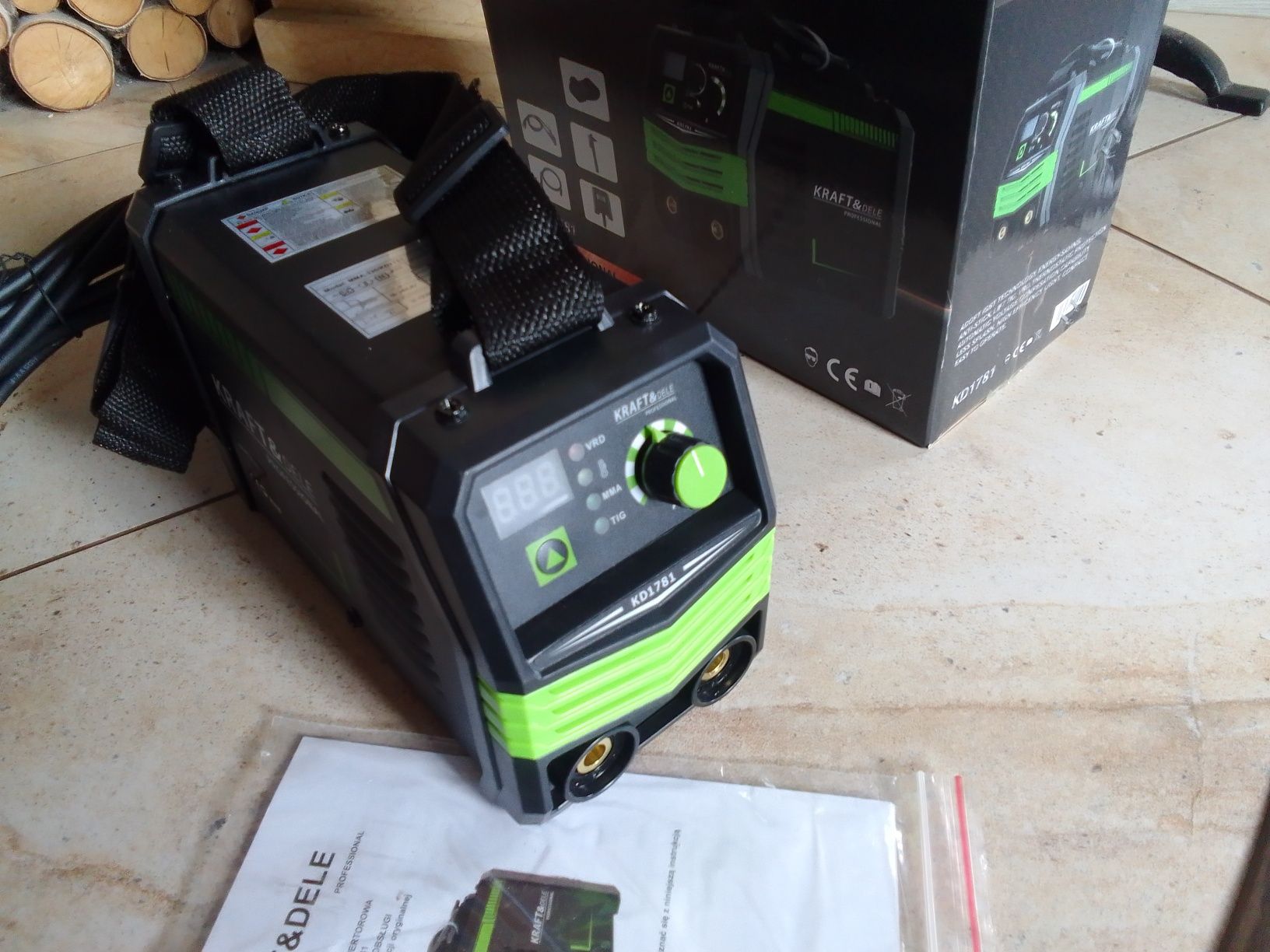 Spawarka inwertorowa kraft-dele 330 KD1781 MMA, TIG.