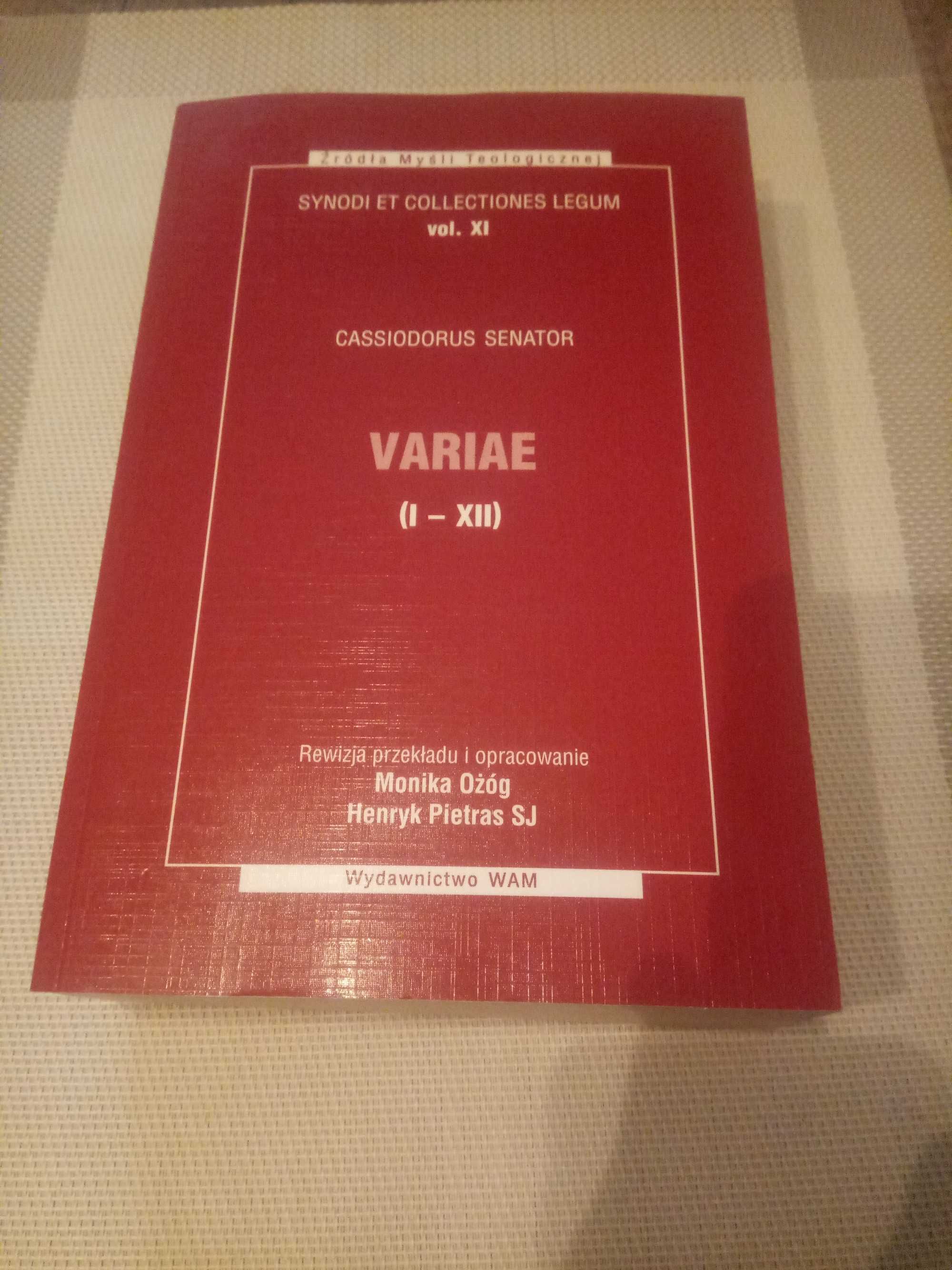 Variae Księgi I-XII Praca zbiorowa