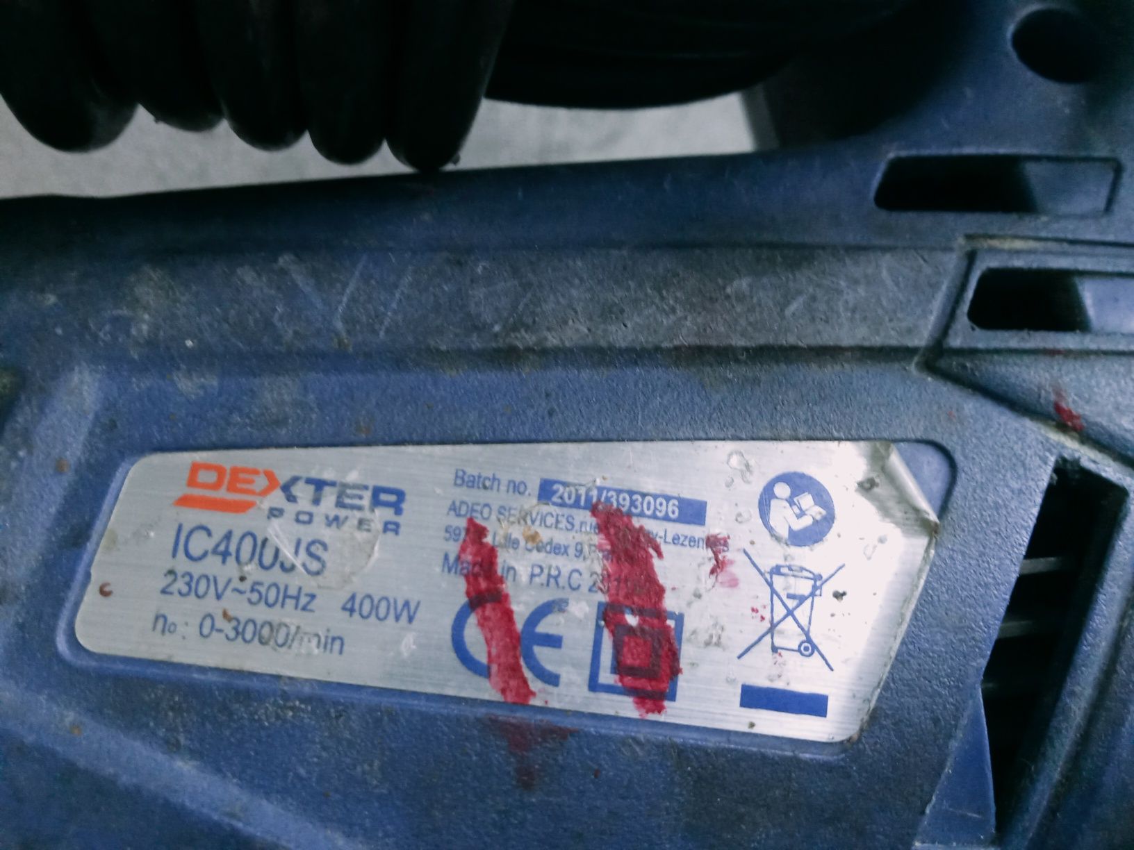 Wyrzynarka elektryczna ręczna DEXTER 400 watt