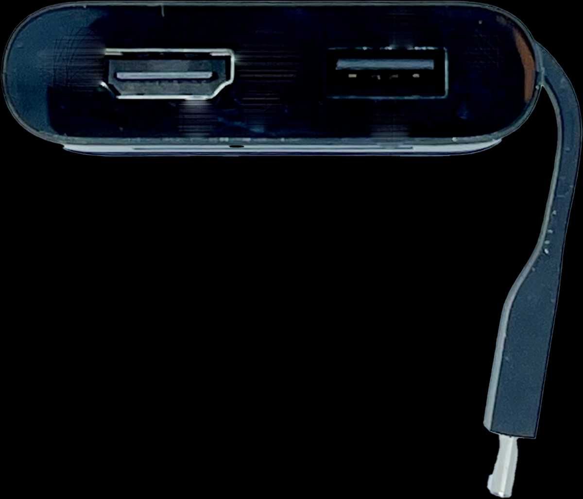 Адаптер DELL DA200 USB, Type-C 3.0, HDMI, VGA, RJ45 Ethernet