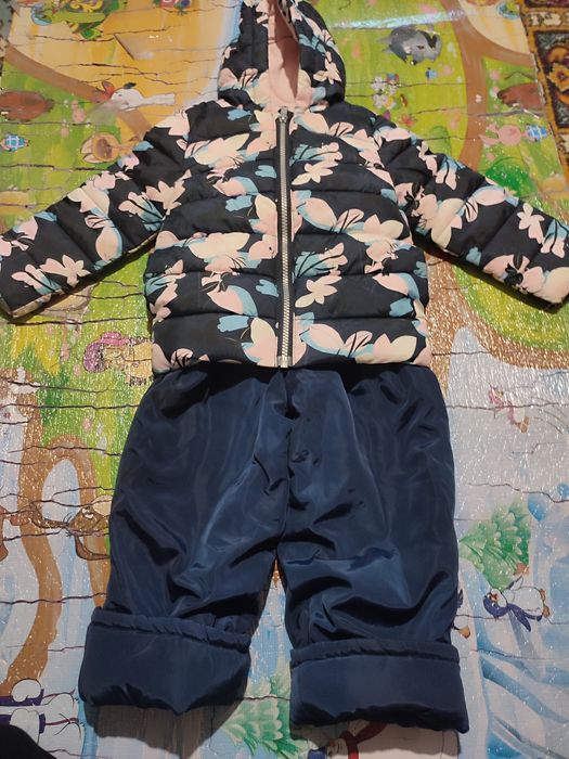 Зимова куртка полукомбез. 92.р комплект зимовий