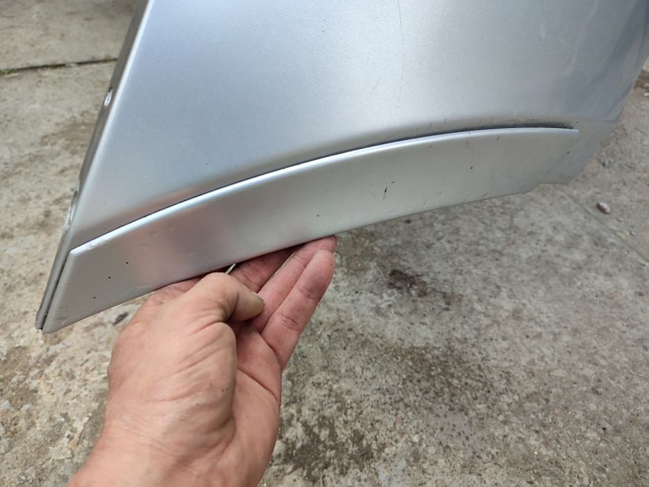 Накладки заднего бампера mercedes ml w 164