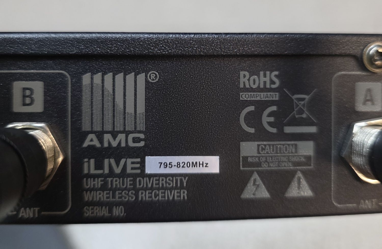 Bezprzewodowe mikrofony AMC ILIVE 2 sztuki