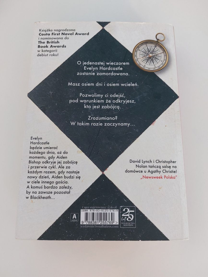 Książka " Siedem śmierci Evelyn HardCastle "