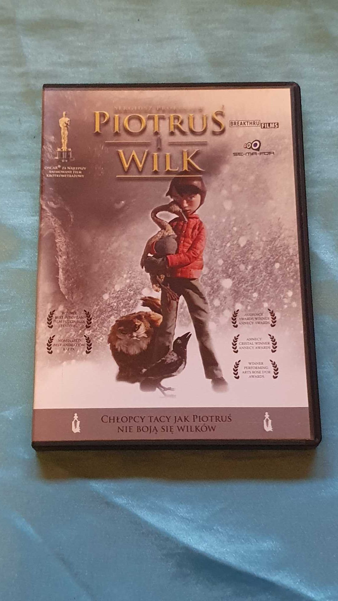 Piotruś i Wilk  DVD  zdobywca Oscara