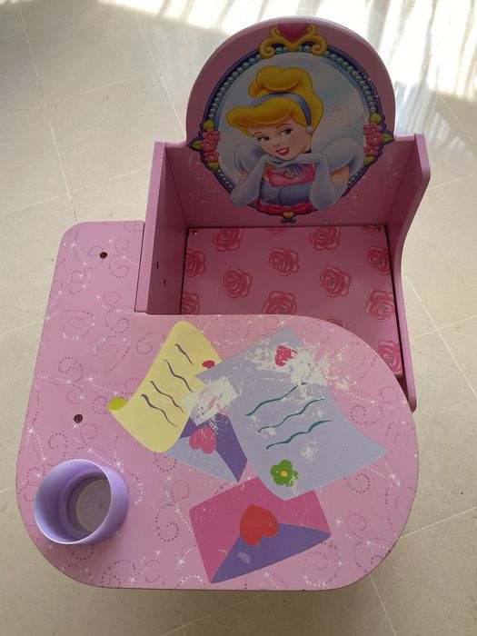 Escrivaninha Princesas (secretaria criança)