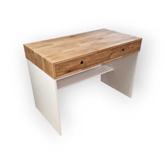 Biurko LOFT NOWE. DĄB + nogi białe. WYSYŁKA