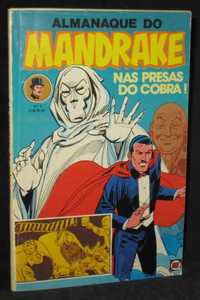 Livro BD Almanaque do Mandrake nº 3 Nas Presas do Cobra!
