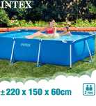 Piscina intex nova também disponível em rosa