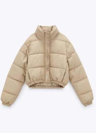 Куртка пуфер від Zara