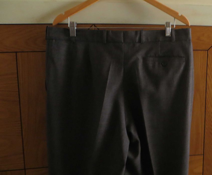 Calças clássicas, Cinzentas, Nº 48 - Usadas 1 vez