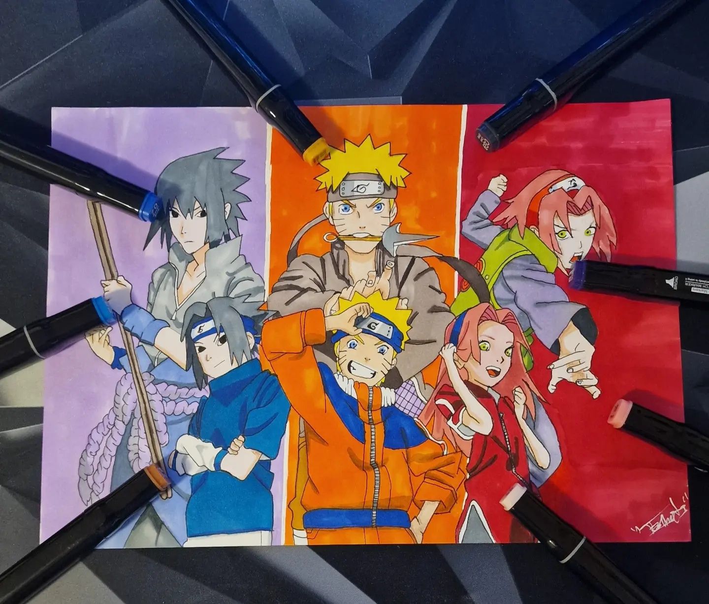 QUADRO - NARUTO (A4)