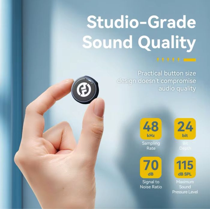 Радіосистема мікрофонна Hollyland Lark M2 Duo USB-C Iphone  Android