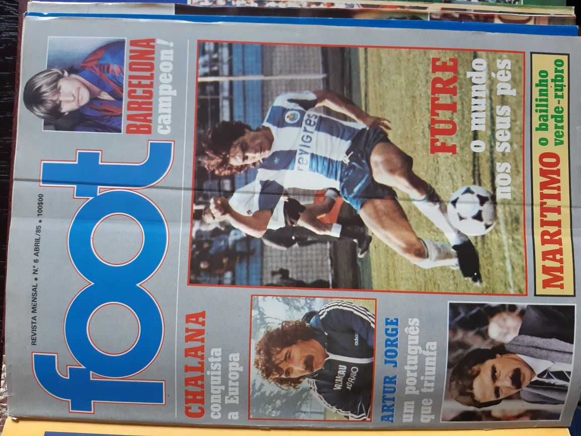 12 Revistas FOOT 1985