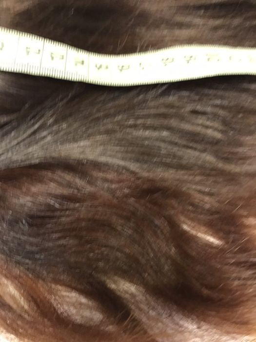 Шиньон из натуральных волос,ручная работа