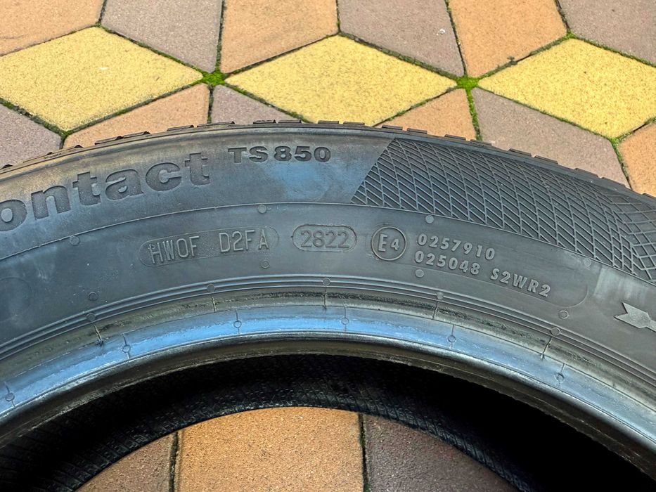 205/55 R16 Continental ContiWinterContact TS850. Шини зимові 4 шт.