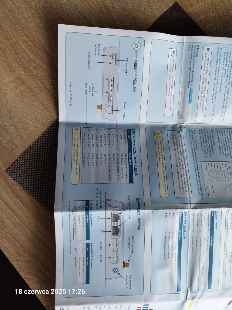Bramka komunikacyjna Netbiter EC350