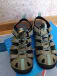Сандалі Keen Clearwater CNX Leather W 38 Mineral Blue/Yellow