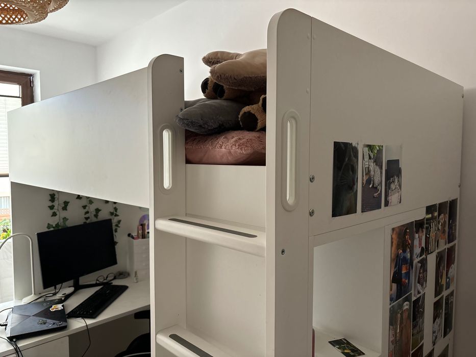 Łóżko piętrowe SMÅSTAD IKEA