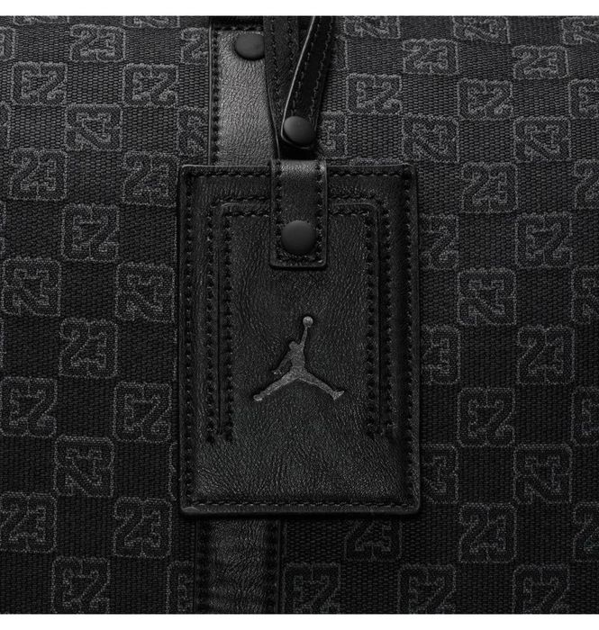 Спортивна Сумка Jordan Monogram Black  | Текстиль
