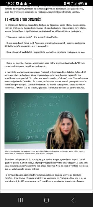 Aulas de português  para estrangeiros. EXAMES CAPLE,DIPLE, DEPLE.