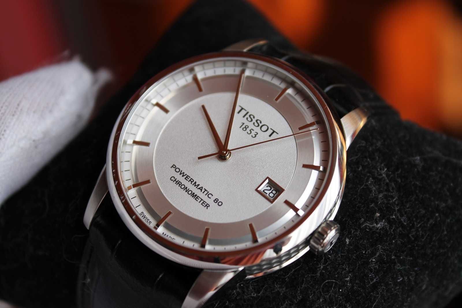 TISSOT POWERMATIC 80 CHRONOMETER Męski zegarek automatic