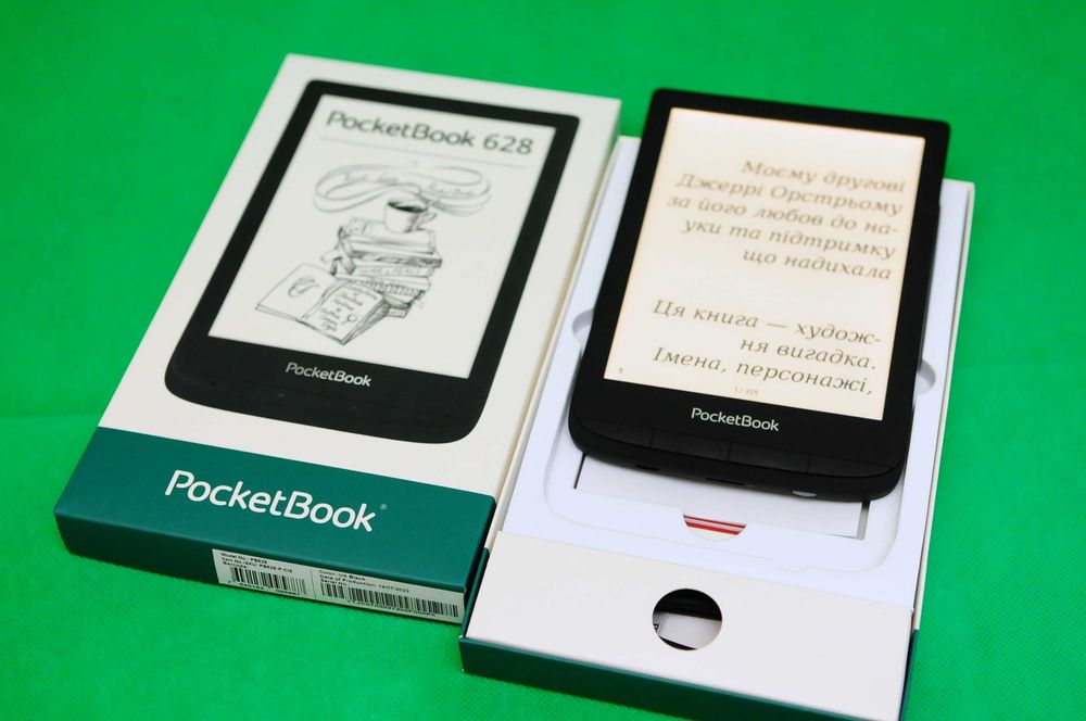 Электронные книга Pocketbook 628 Lux5 Підсвітка Сенсор+кнопки+теплота!