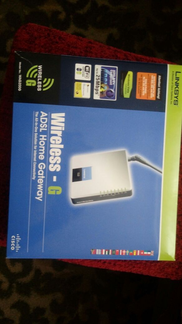 Ruter linksys Nowy