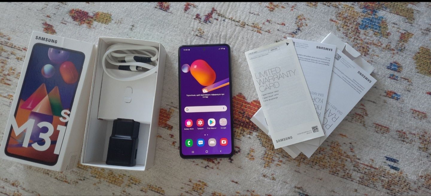 Продам телефон Samsung galaxy m31s.