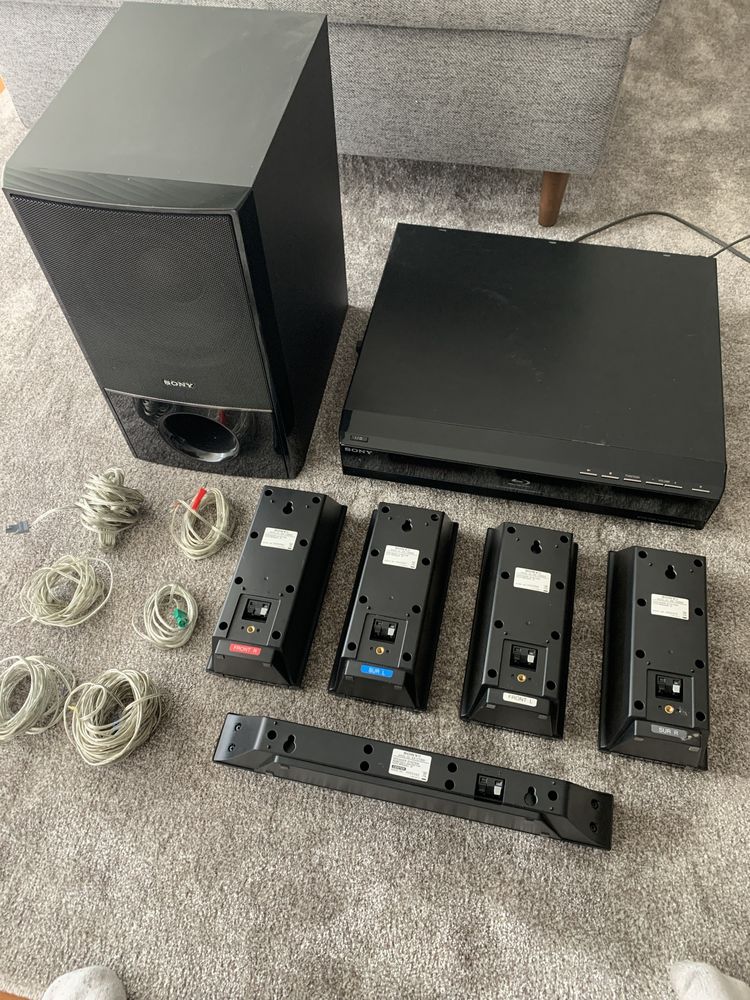 Sony sistema de som cinema Blue ray playstation