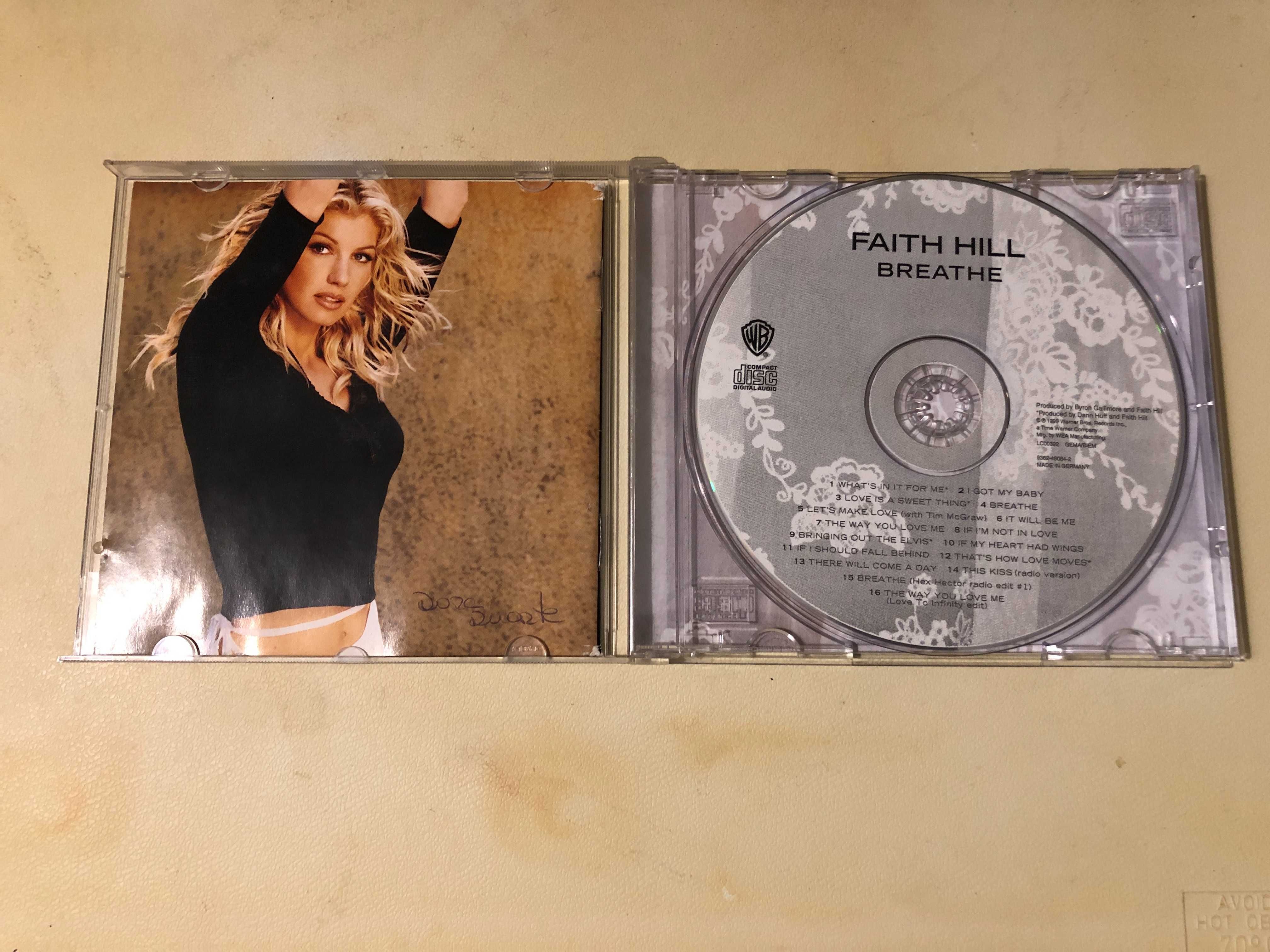 25 CD originais (Faith Hill, Westlife, Gipsy Kings, Scorpions, etc.)