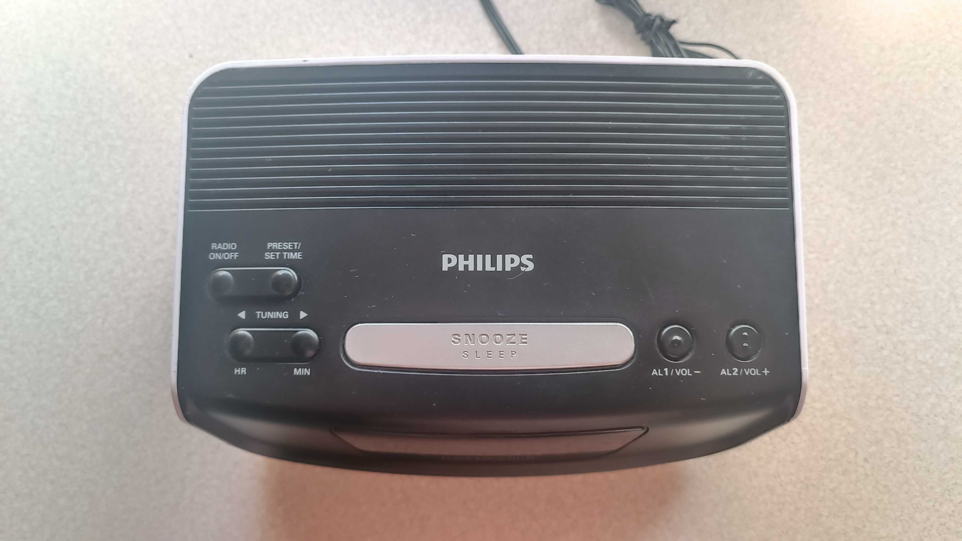 Будильник часы радио PHILIPS