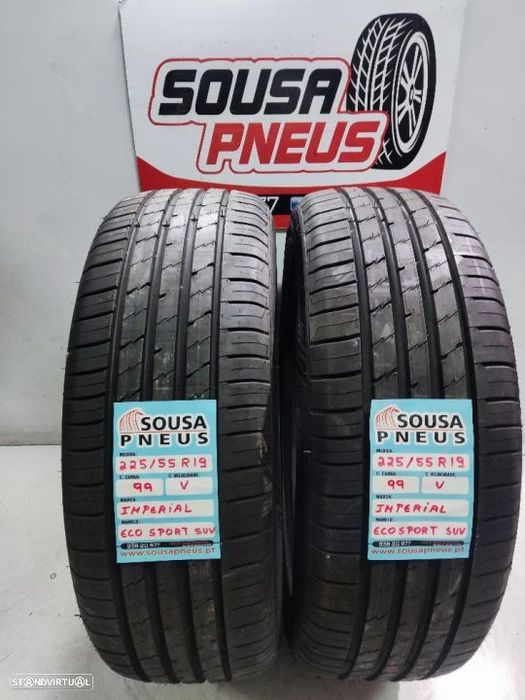 2 pneus novos 225-55r19 imperial - Oferta dos portes 180 EUROS