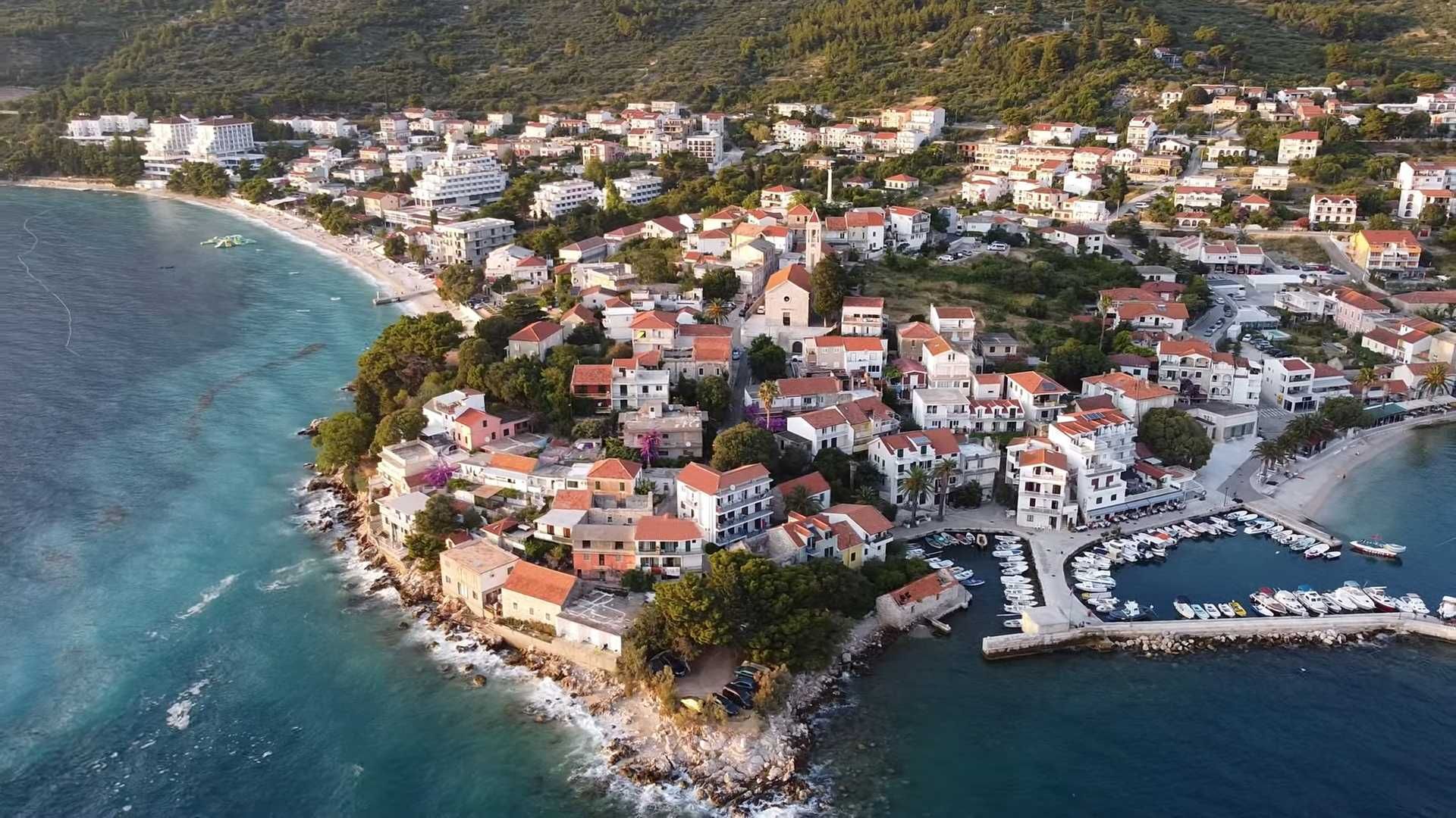 Chorwacja, Gradac - VILLA ADRIATIC - widok na morze (180 m. do plaży]