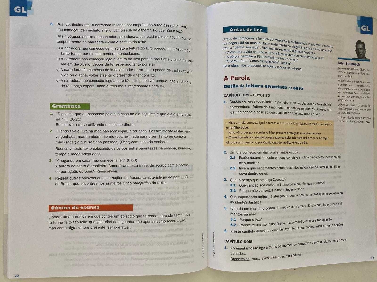 Guiões de Leitura Português 9