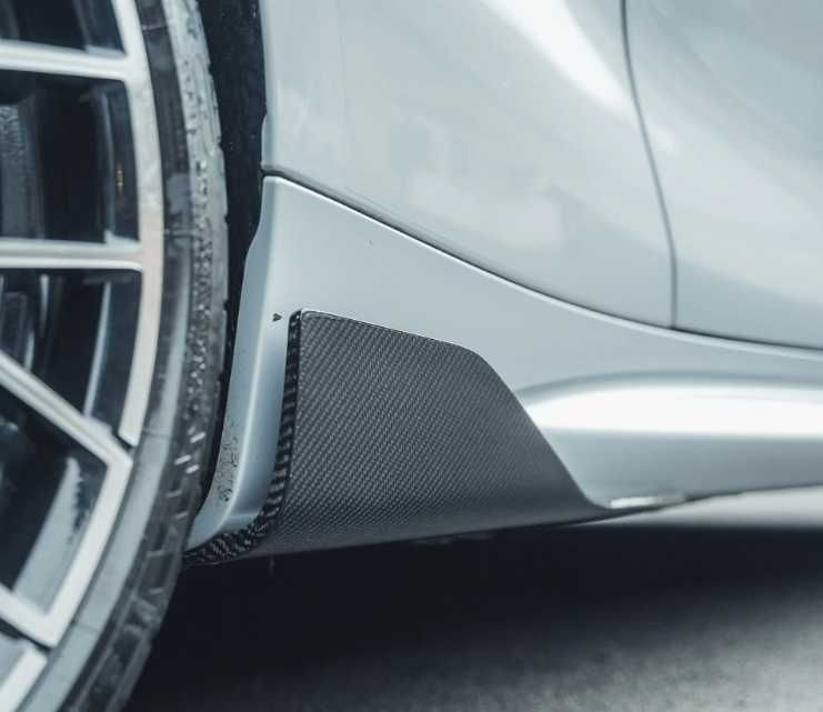Dokładki Listwy Pod Progi BMW M2 F87 M2C CARBON