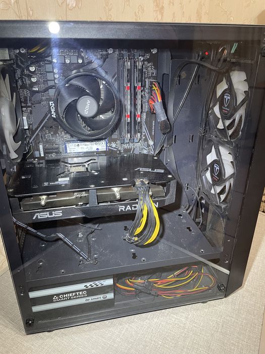 ПК НА ГАРАНТІЇ R5 5500 | RX 6600 | 16 ГБ | 1 ТБ SSD M.2