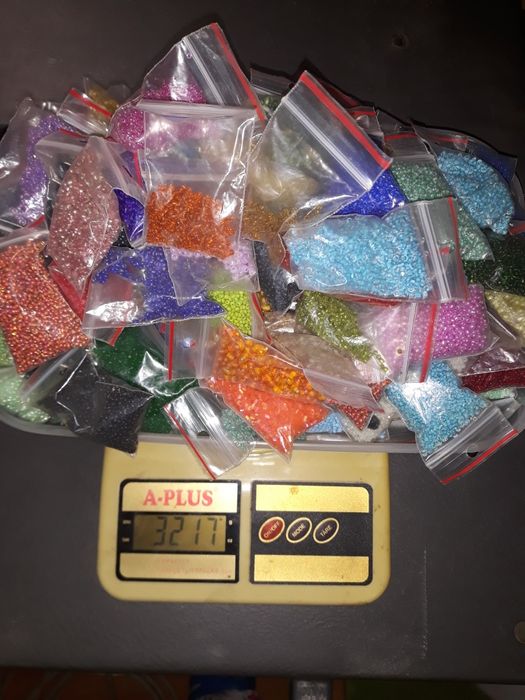 Бисер Китай разный