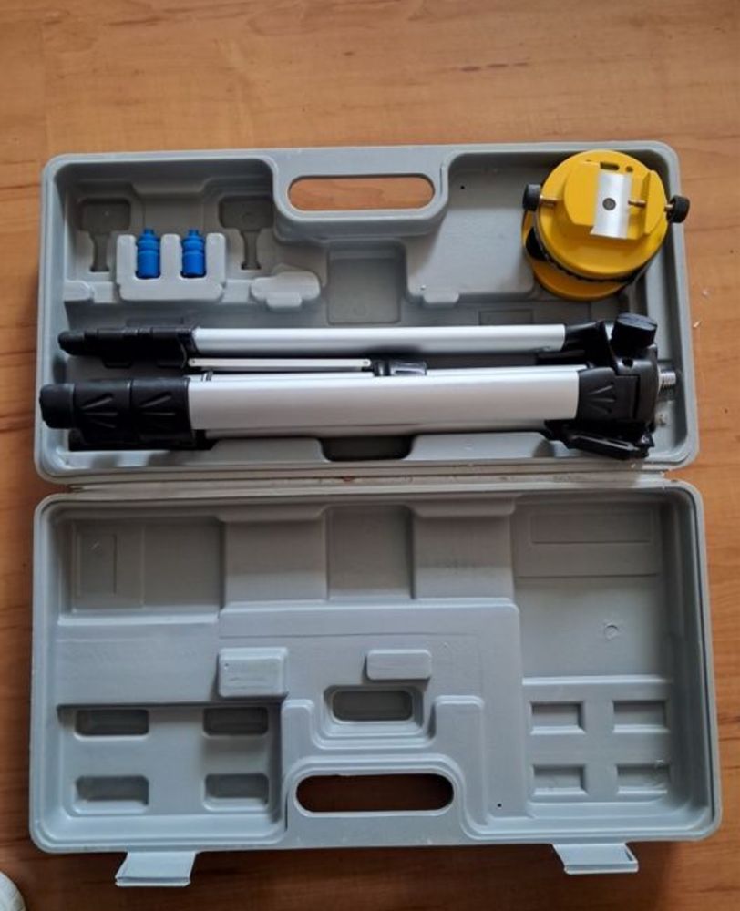 Nível a Laser com Tripé - Kit Completo com Caixa