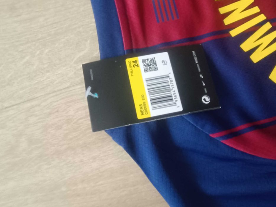 Strój piłkarski komplet Lamine Yamal FC Barcelona 134cm 140cm