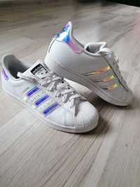 Buty Adidas damskie Superstar Hologram białe rozmiar 38