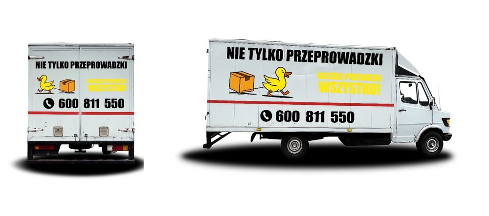 Usługi transportowe, przewóz mebli, przeprowadzki