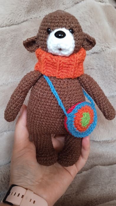 Maskotka Miś ręcznie robione