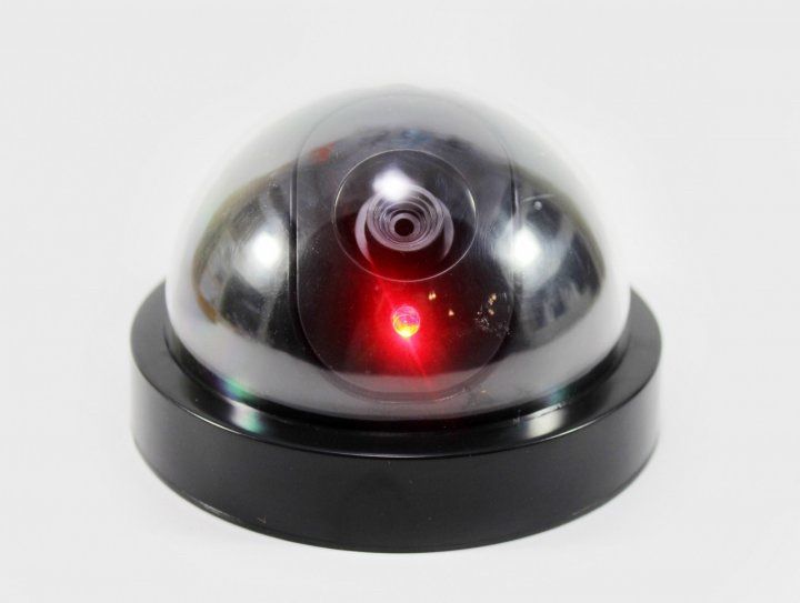 Муляж камеры видеонаблюдения купольная